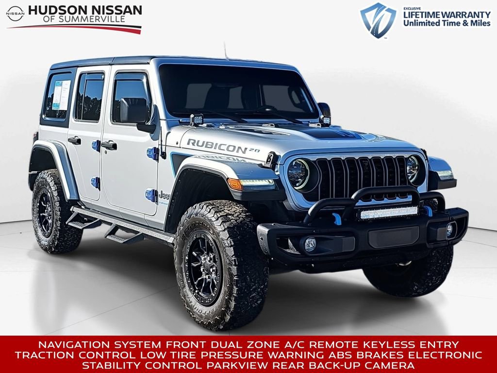 Used 2023 Jeep Wrangler Unlimited Rubicon 4xe image 1