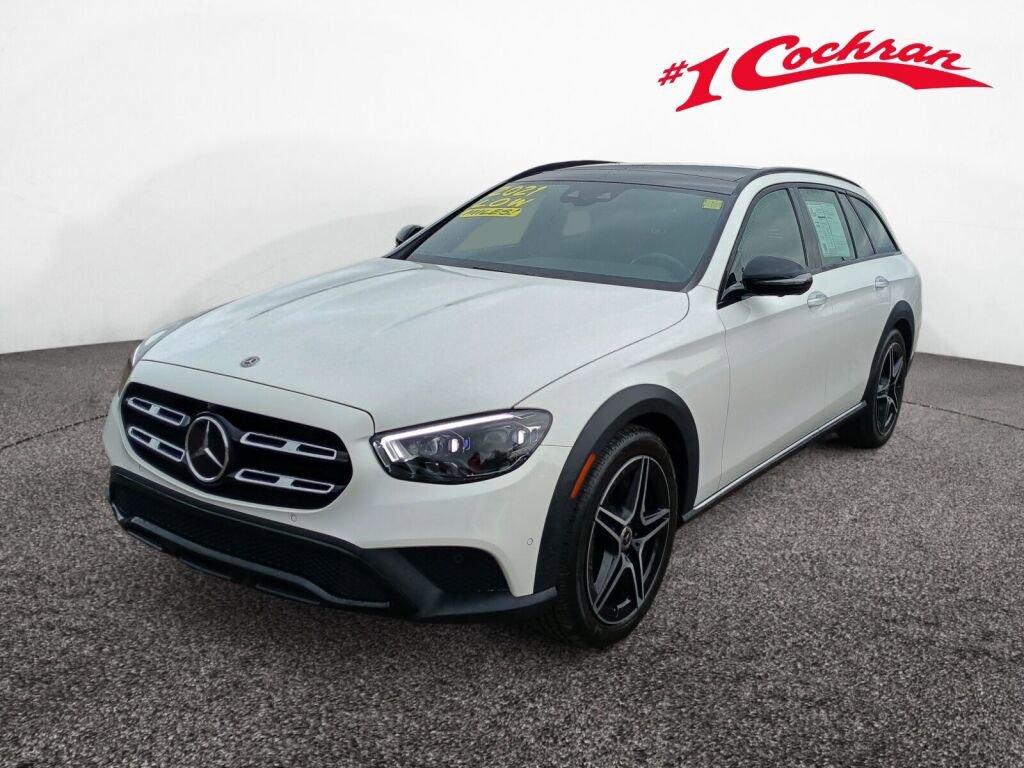 Used 2021 Mercedes-Benz E 450 4MATIC All-Terrain Wagon image 3