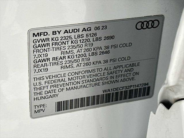 Certified 2023 Audi Q3 2.0T Premium w/ Convenience Package AWD/4WD image 30
