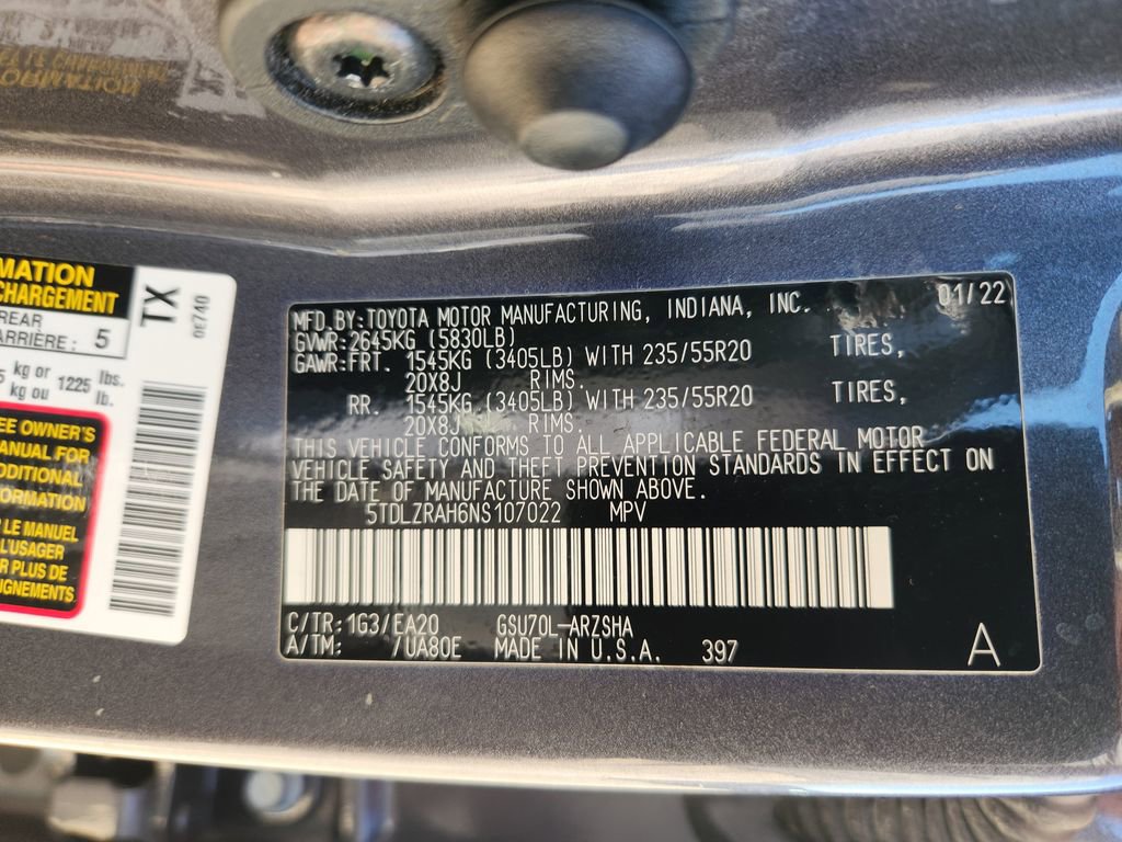 Used 2022 Toyota Highlander XSE image 38