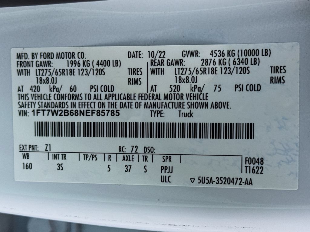 Used 2022 Ford F250 XLT AWD/4WD image 25