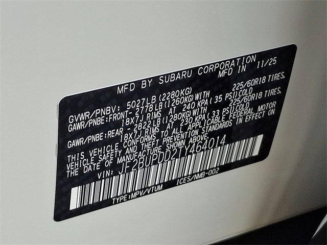 New 2026 Subaru Outback Limited image 23