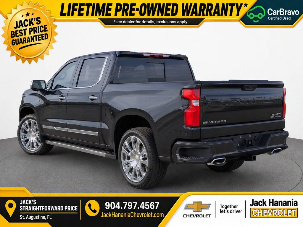 Used 2022 Chevrolet Silverado 1500 High Country w/ Technology Package AWD/4WD image 3
