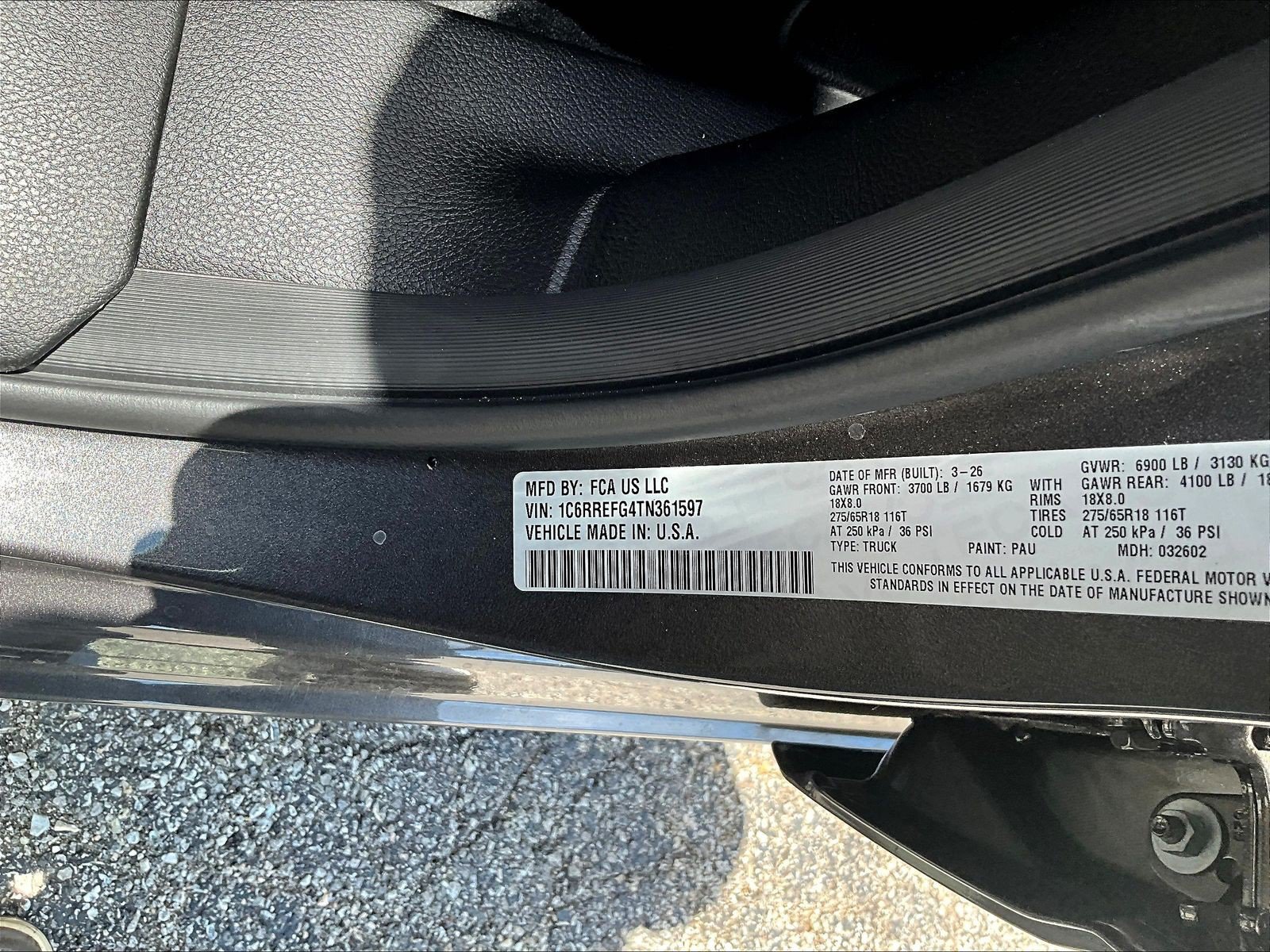 New 2026 RAM 1500 Big Horn RWD image 21