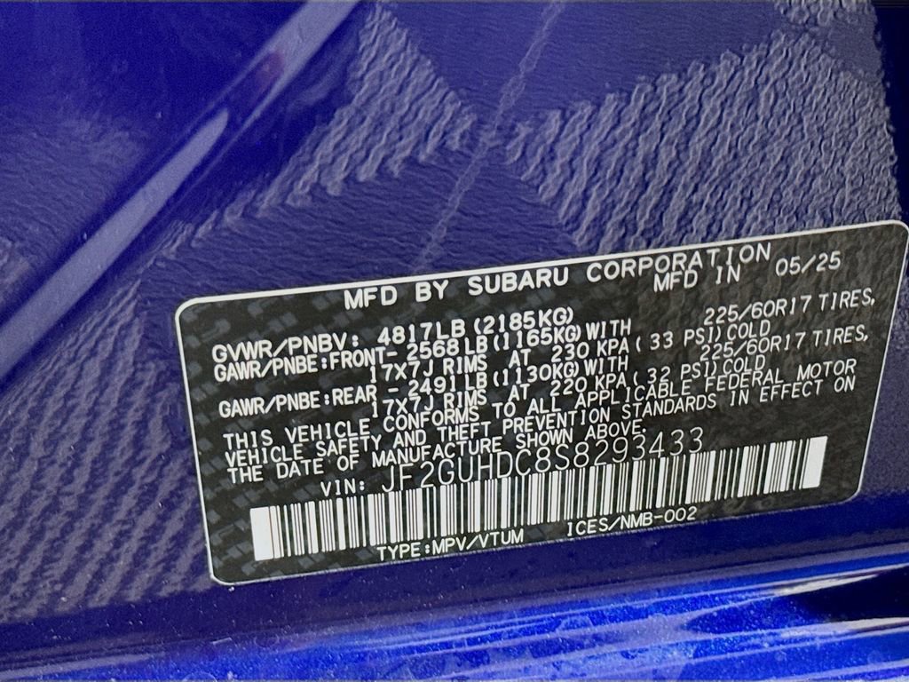 Used 2025 Subaru Crosstrek 2.0i Premium image 30