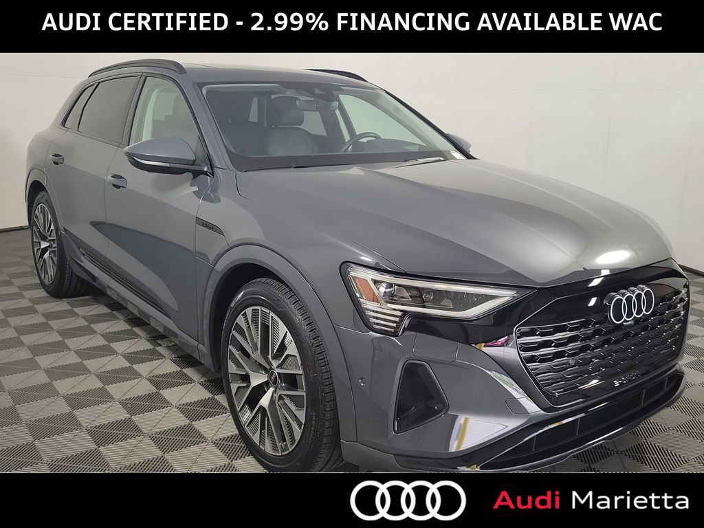 Used 2024 Audi Q8 e-tron Prestige w/ Prestige Package AWD/4WD video 1