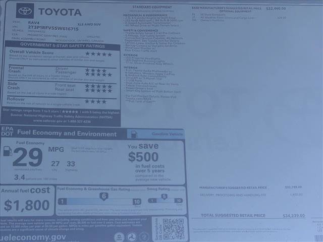 New 2025 Toyota RAV4 XLE image 24