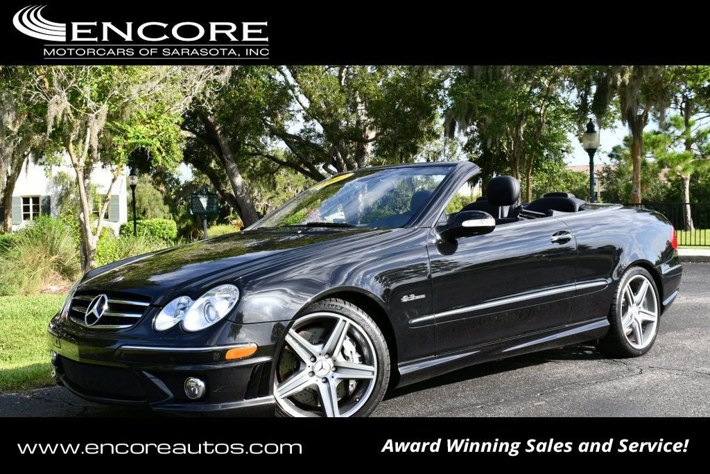 Used 2007 Mercedes-Benz CLK 63 AMG Cabriolet