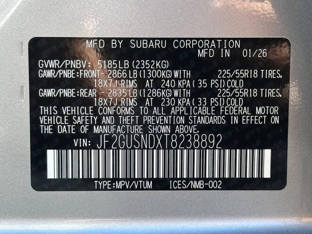 New 2026 Subaru Crosstrek 2.5i Limited AWD/4WD image 22