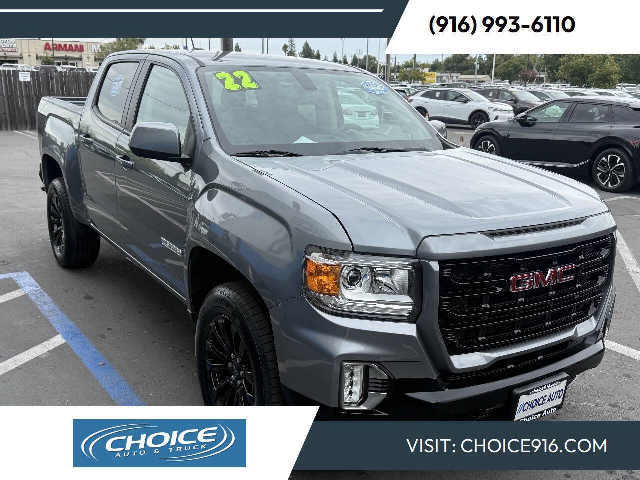 Used 2022 GMC Canyon Elevation w/ Trailering Package RWD image 1