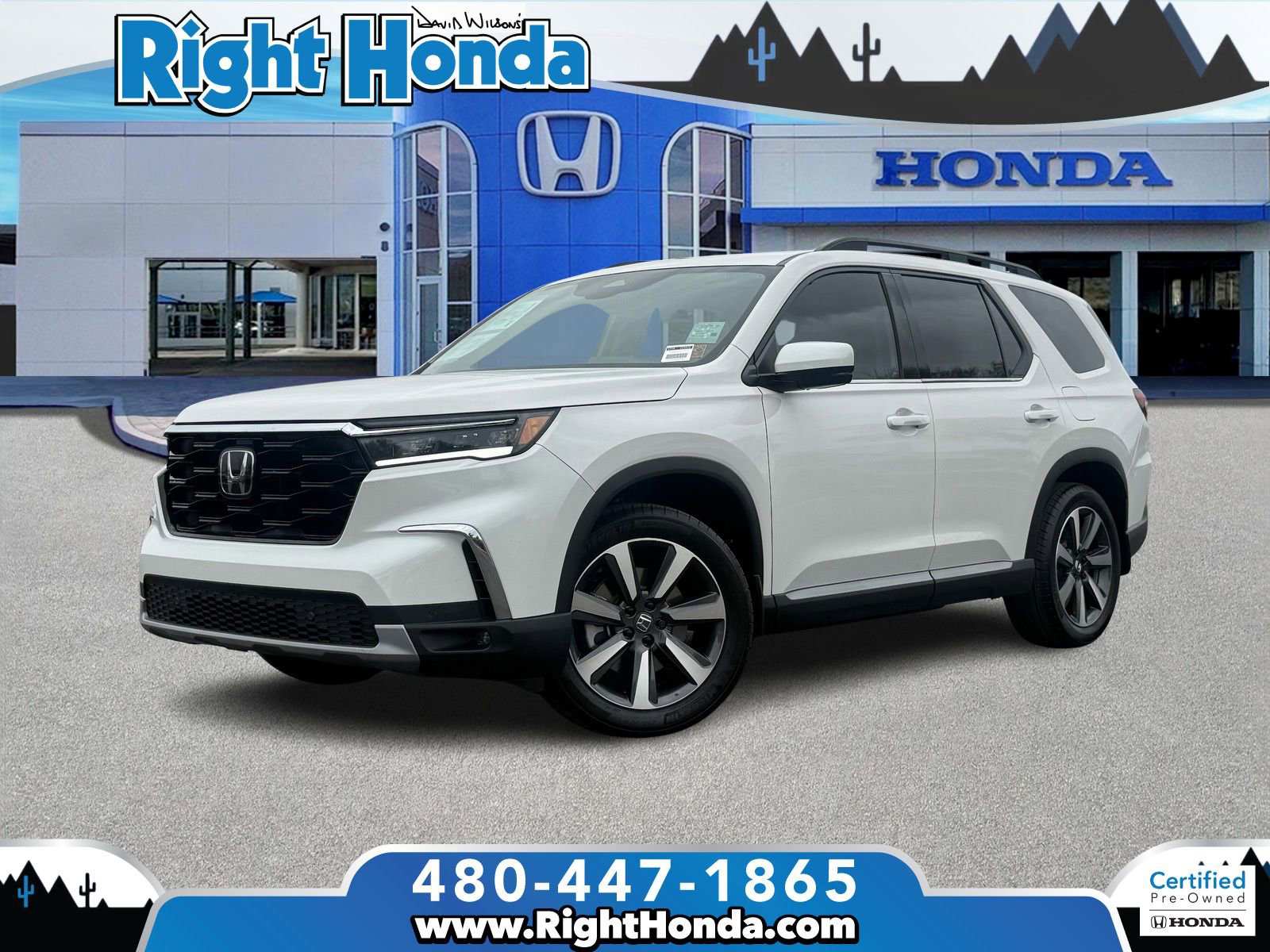 Certified 2025 Honda Pilot Touring