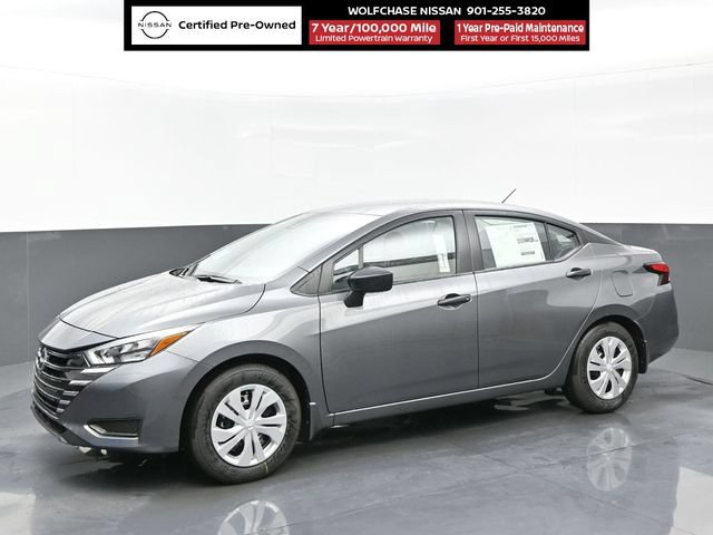 Certified 2025 Nissan Versa S w/ Trunk Package FWD image 1