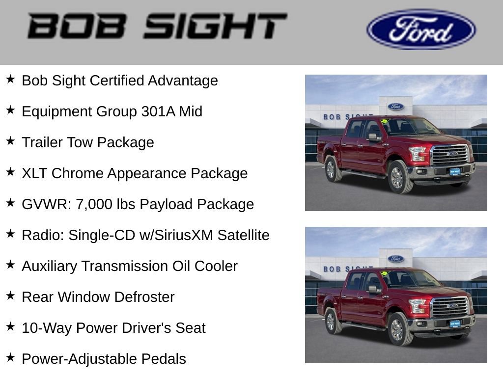 Used 2015 Ford F150 XLT w/ Equipment Group 301A Mid video 3