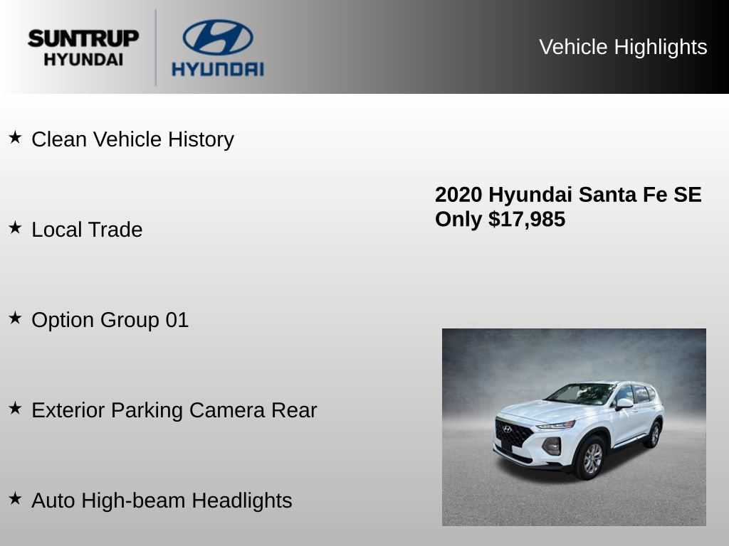 Used 2020 Hyundai Santa Fe SE FWD image 8