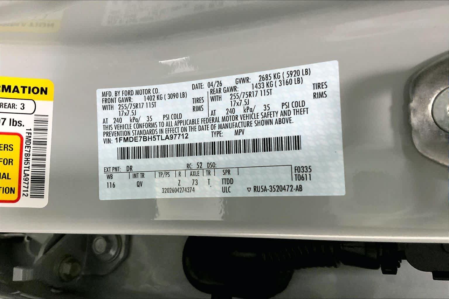 New 2026 Ford Bronco Big Bend AWD/4WD image 20