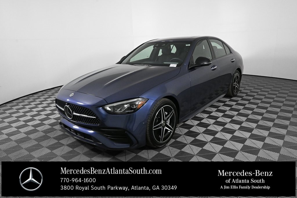 Certified 2024 Mercedes-Benz C 300 Sedan w/ AMG Line w/ Night Package