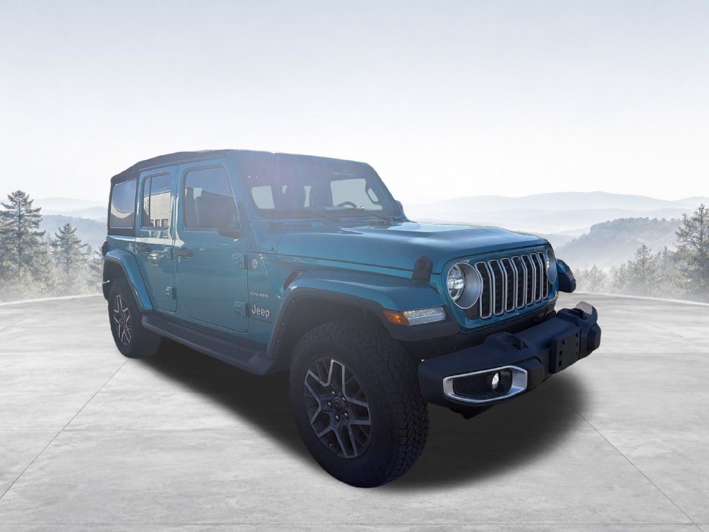 Used 2024 Jeep Wrangler Unlimited Sahara w/ Technology Group AWD/4WD image 14
