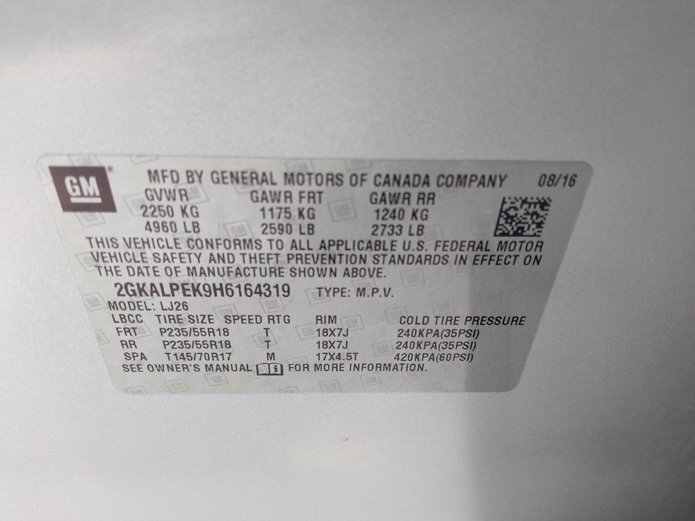 Used 2017 GMC Terrain SLT FWD image 33