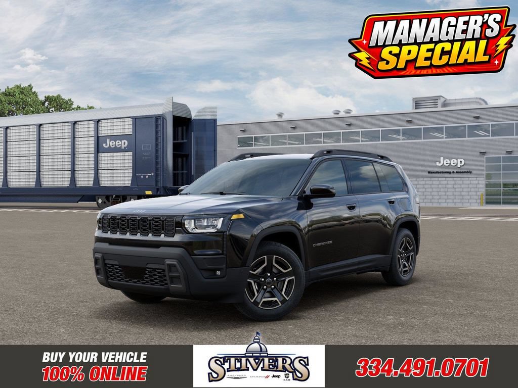 New 2026 Jeep Cherokee Laredo AWD/4WD image 1