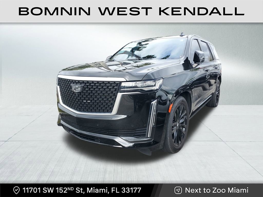 Used 2021 Cadillac Escalade Premium Luxury w/ Driver Assist Tech Package image 3