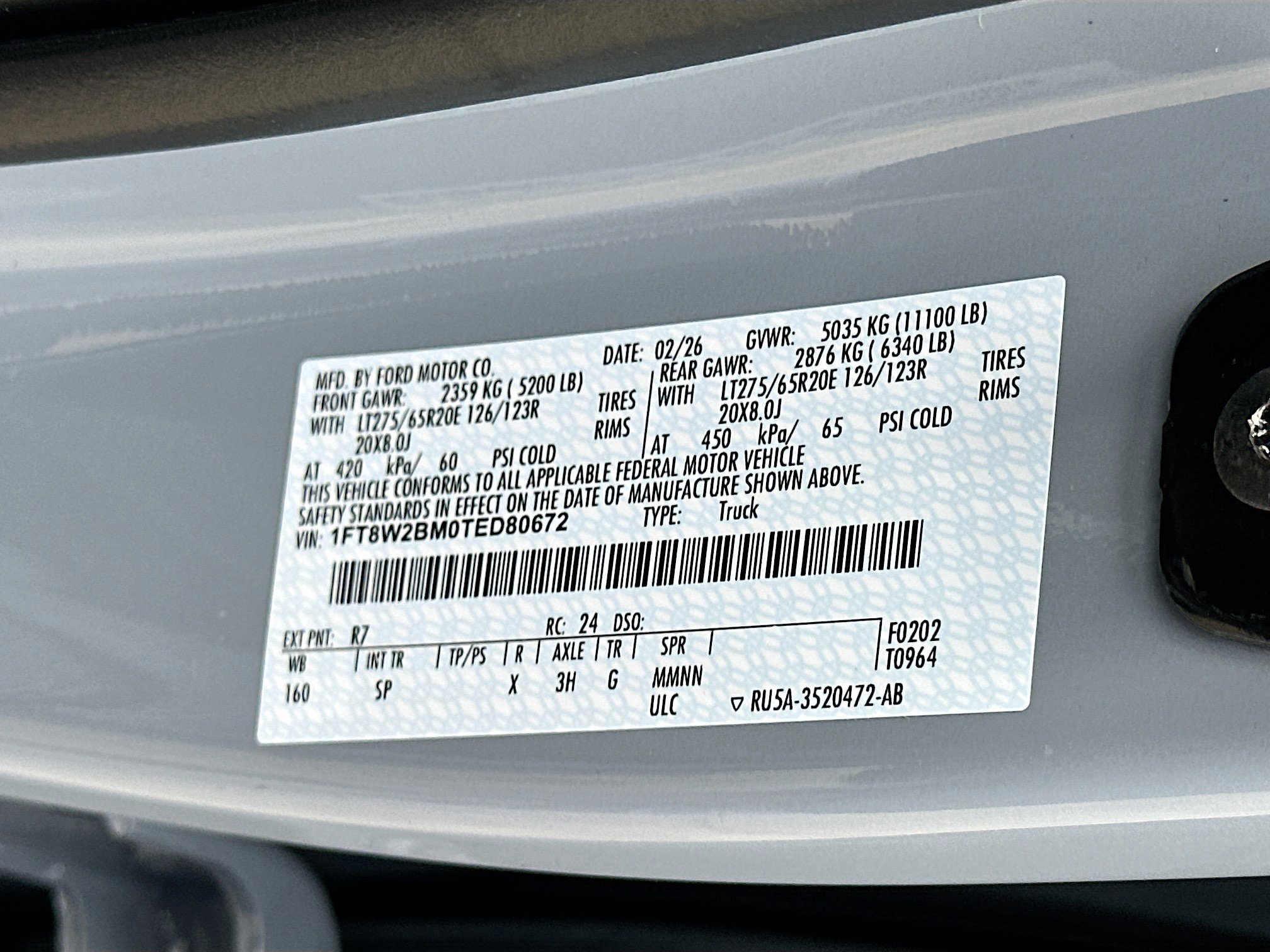 New 2026 Ford F250 King Ranch w/ Chrome Package image 21