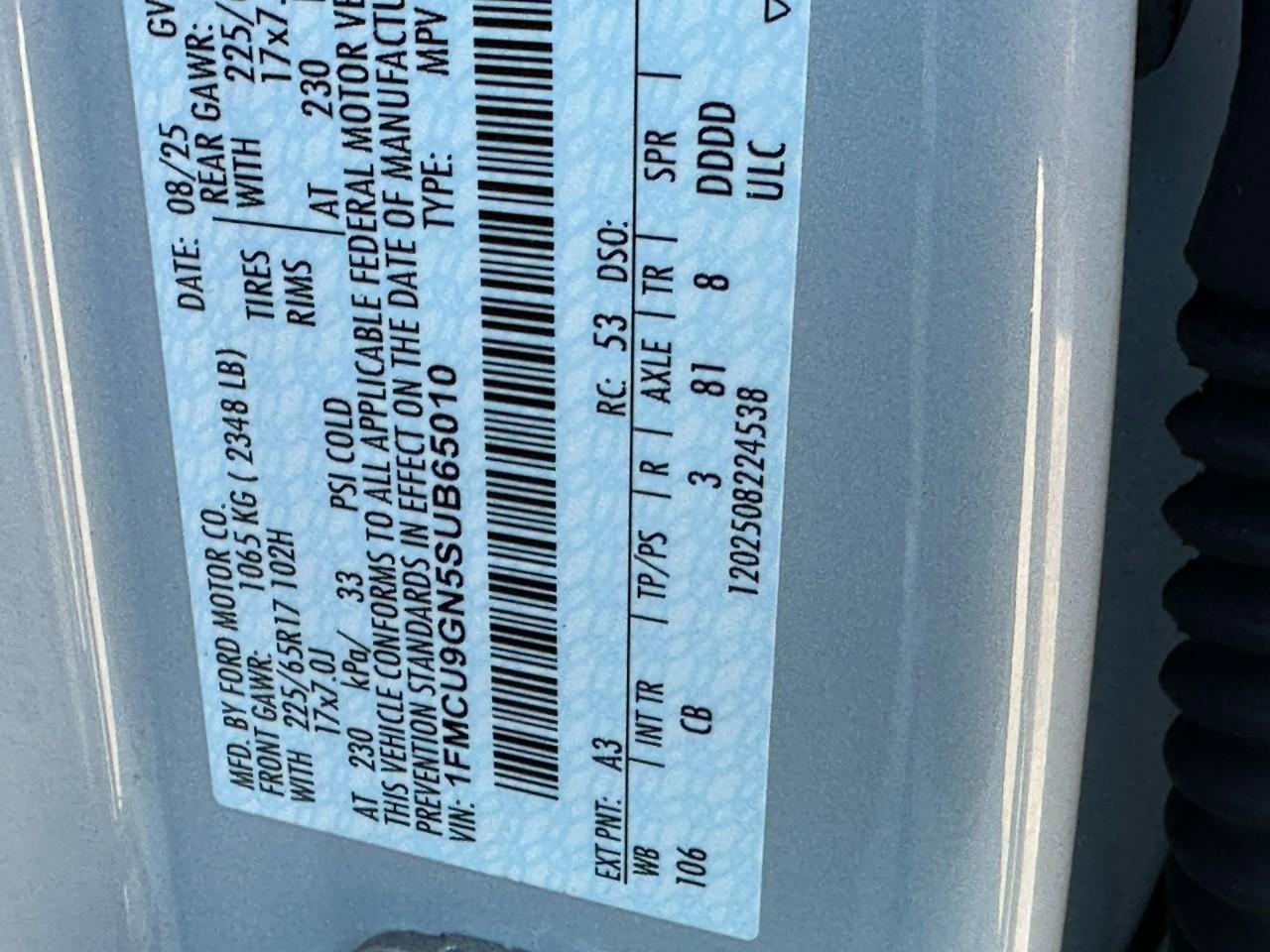 New 2025 Ford Escape Active w/ Cold Weather Package image 15