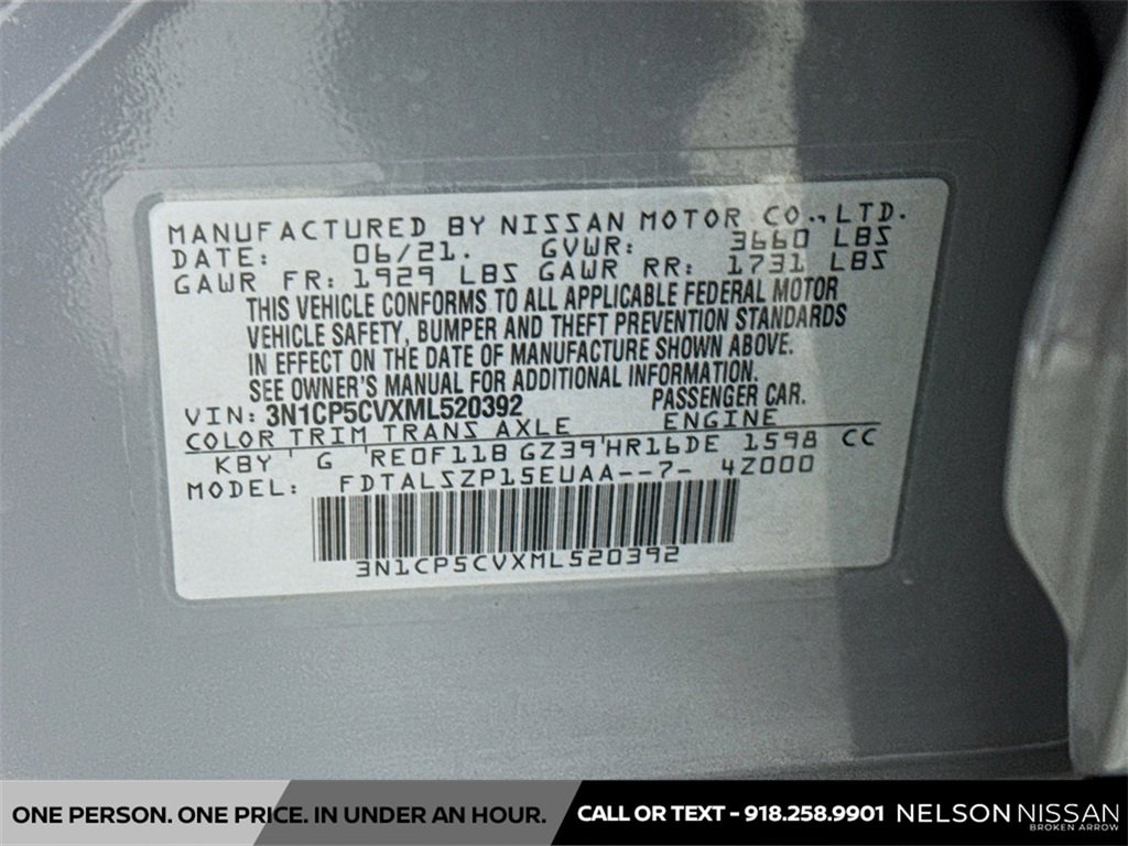 Used 2021 Nissan Kicks SV image 28