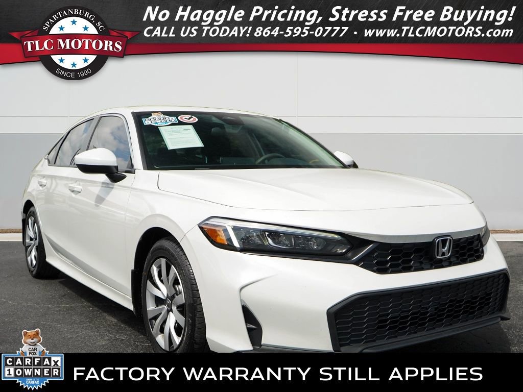 Used 2025 Honda Civic LX image 1