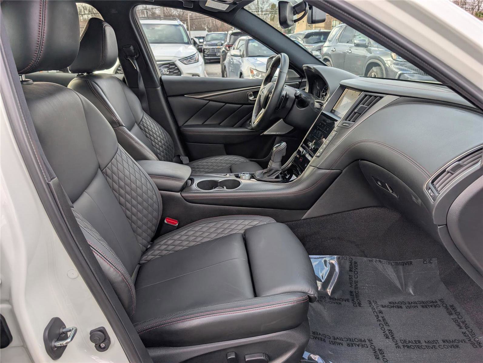 Used 2022 INFINITI Q50 Red Sport 400 w/ Cargo Package image 11