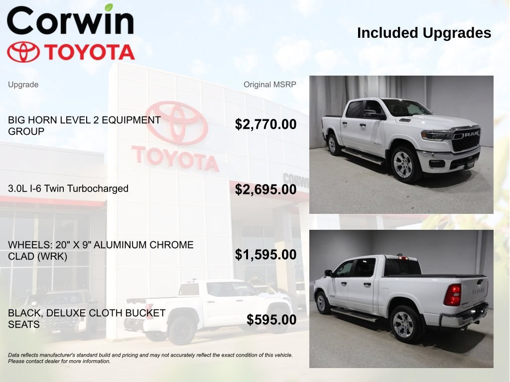 Used 2025 RAM 1500 Big Horn AWD/4WD image 4