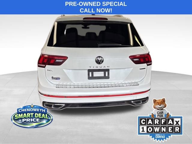 Used 2022 Volkswagen Tiguan SEL R-Line AWD/4WD image 4