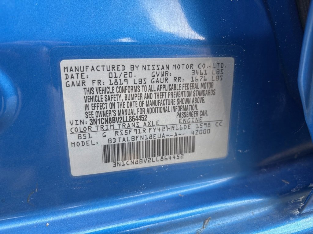 Used 2020 Nissan Versa S image 34