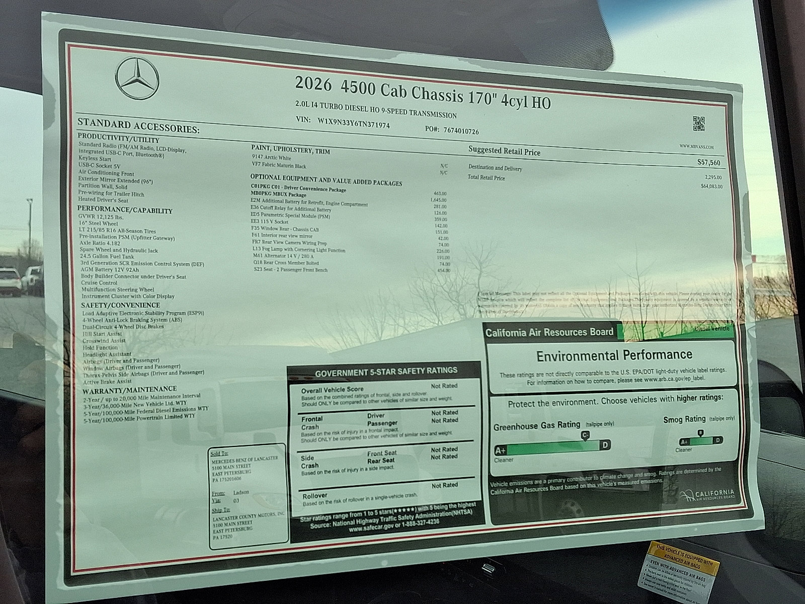 New 2026 Mercedes-Benz Sprinter 4500 image 22
