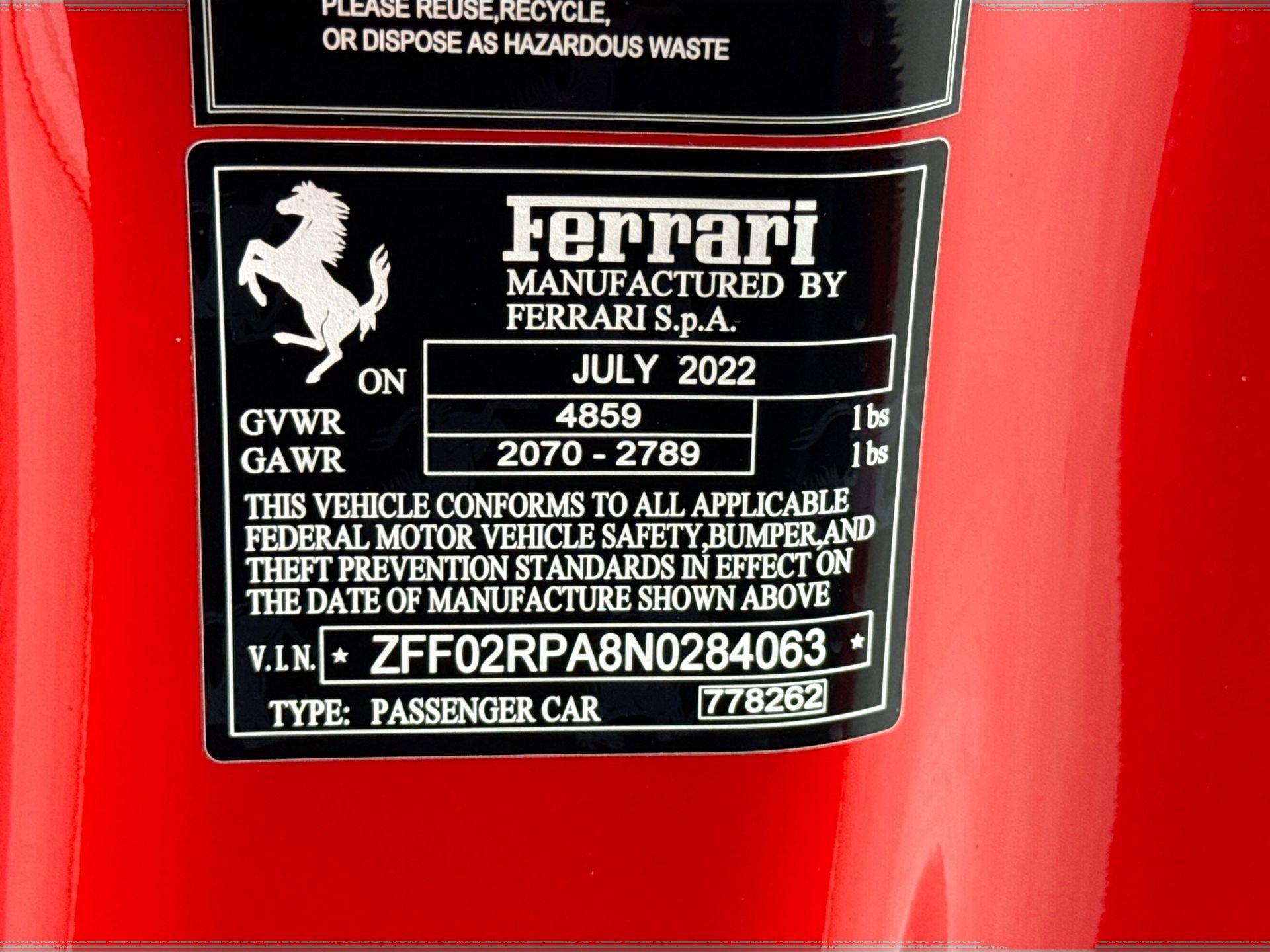 Certified 2022 Ferrari Portofino M image 29