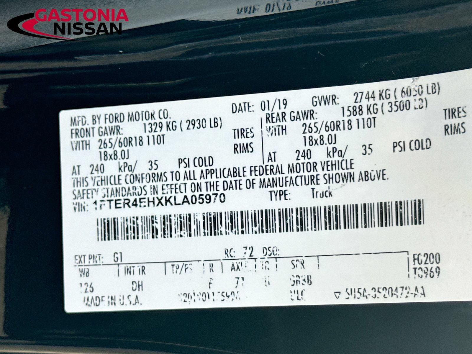 Used 2019 Ford Ranger Lariat w/ Technology Package RWD image 40