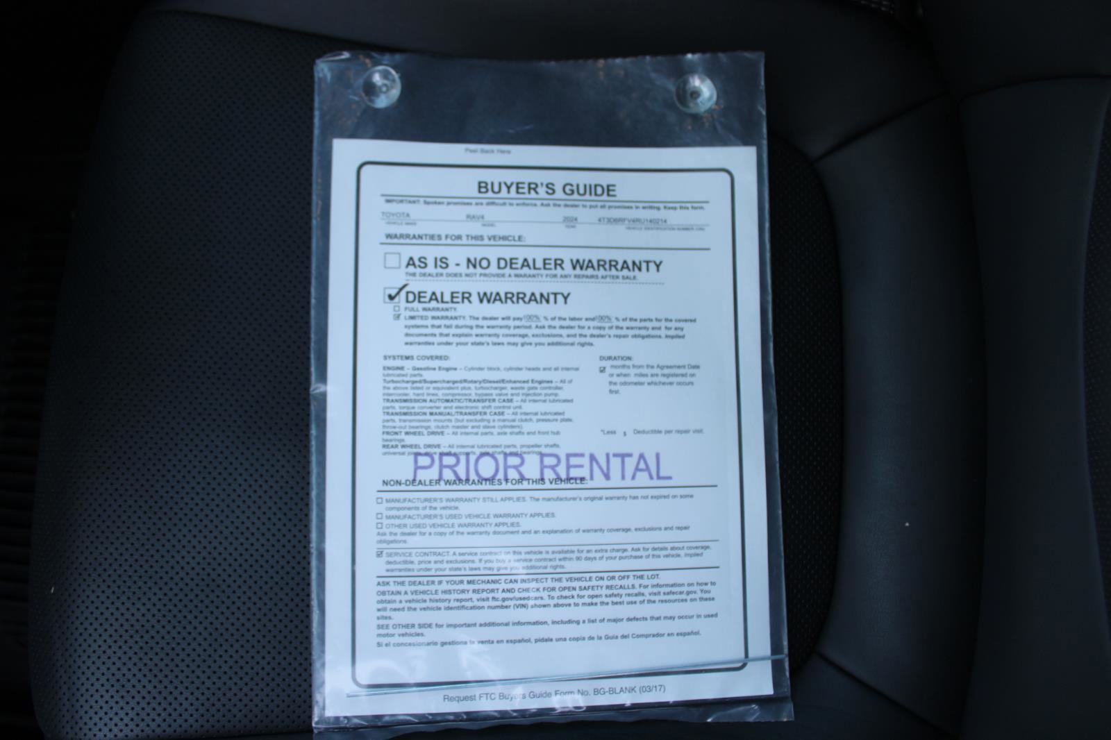 Used 2024 Toyota RAV4 Limited image 50