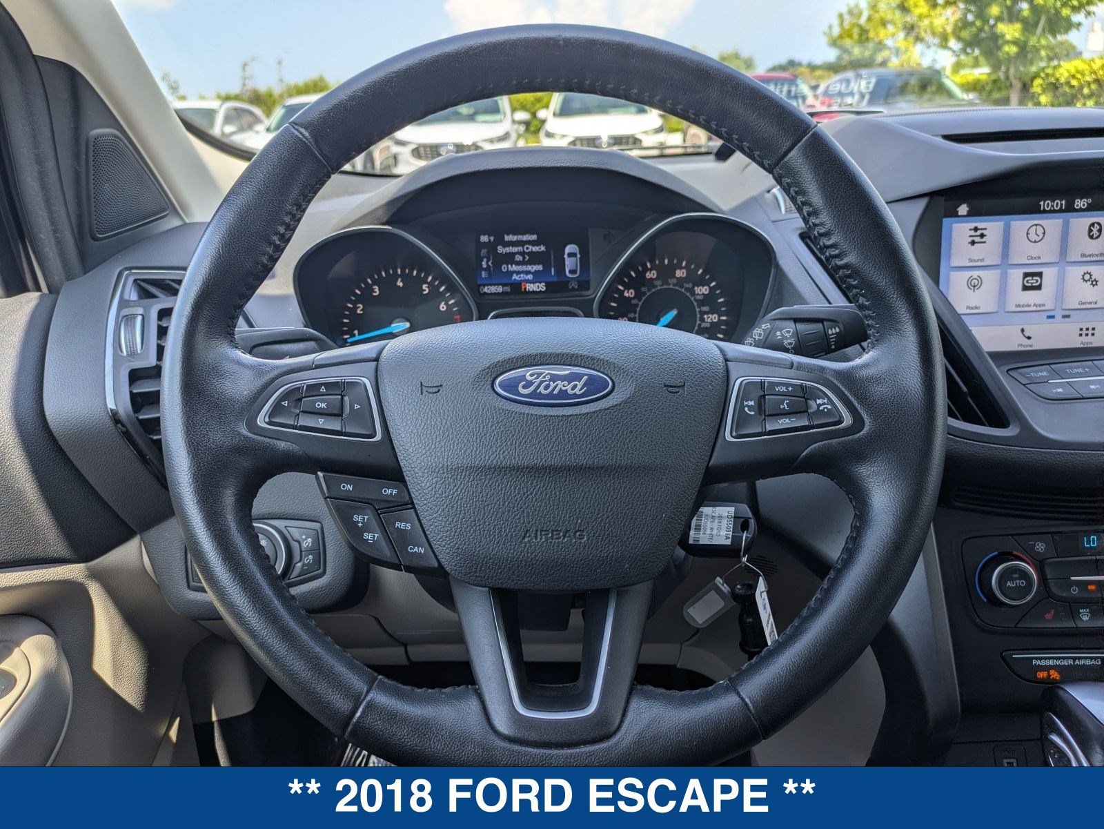 Certified 2018 Ford Escape SEL FWD image 28