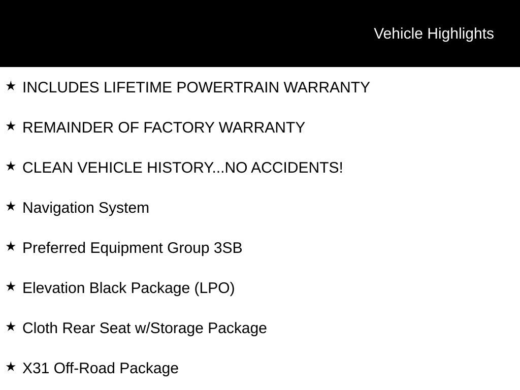 Used 2025 GMC Sierra 1500 Elevation w/ LPO, Elevation Black Package image 10