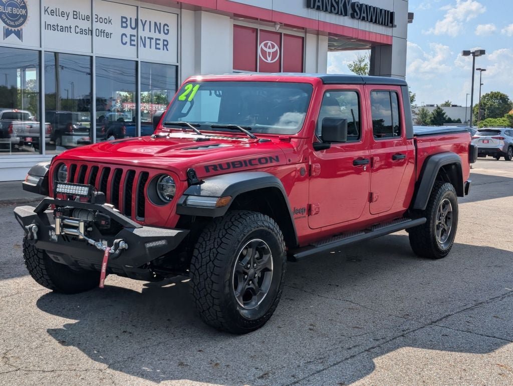 Used 2021 Jeep Gladiator Rubicon w/ LED Lighting Group AWD/4WD image 3
