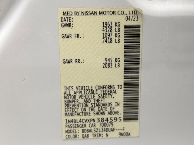 Used 2023 Nissan Altima 2.5 SR w/ SR Premium Package FWD image 23