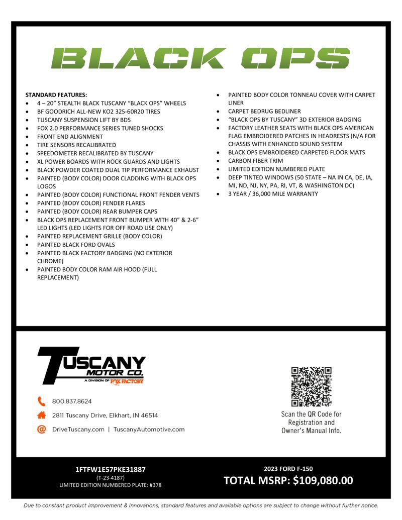 New 2023 Ford F150 Lariat w/ Equipment Group 502A High image 23