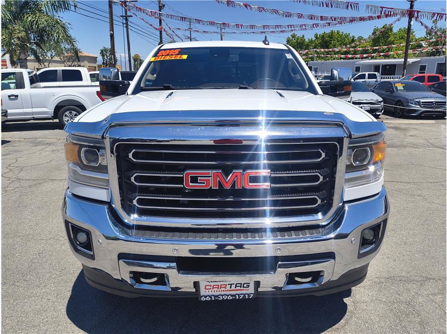 Used 2015 GMC Sierra 2500 SLT w/ Duramax Plus Package AWD/4WD image 19