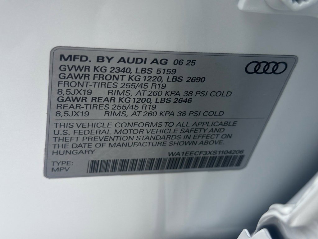 Used 2025 Audi Q3 2.0T Premium Plus image 20