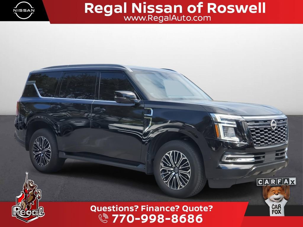 Used 2025 Nissan Armada SL w/ Captain's Chari Seat Package