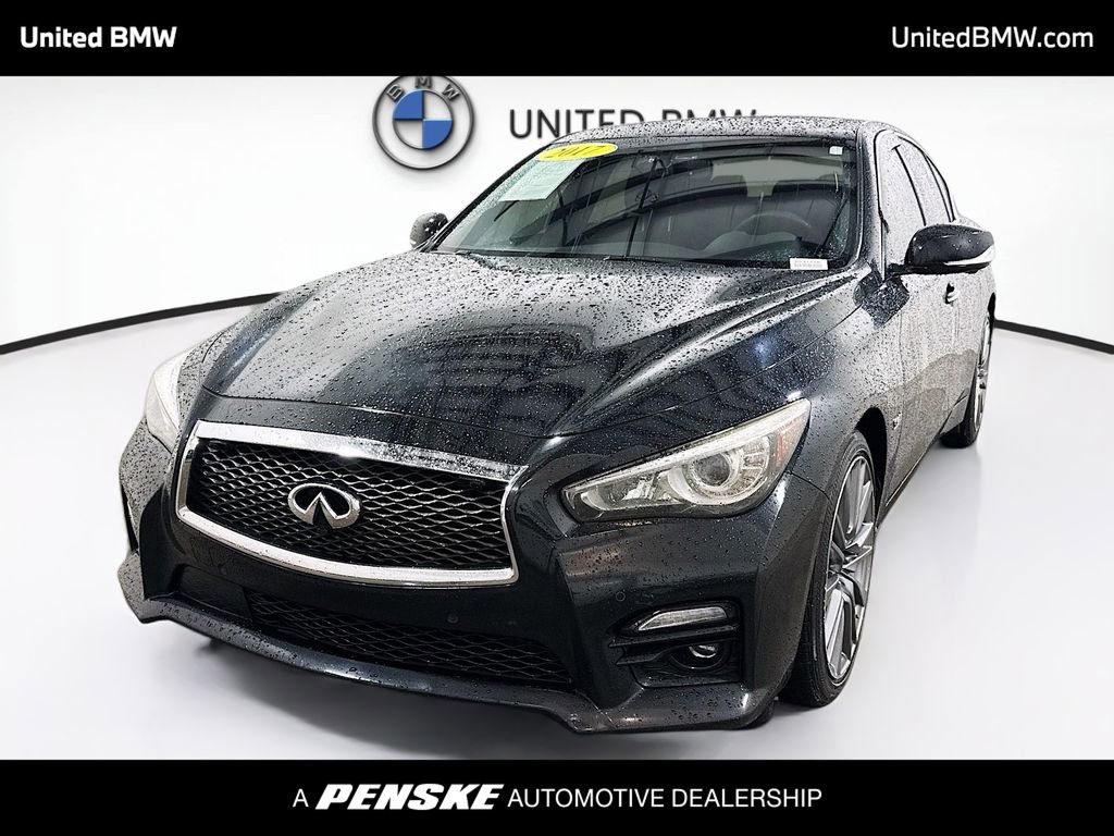 Used 2017 INFINITI Q50 Red Sport 400