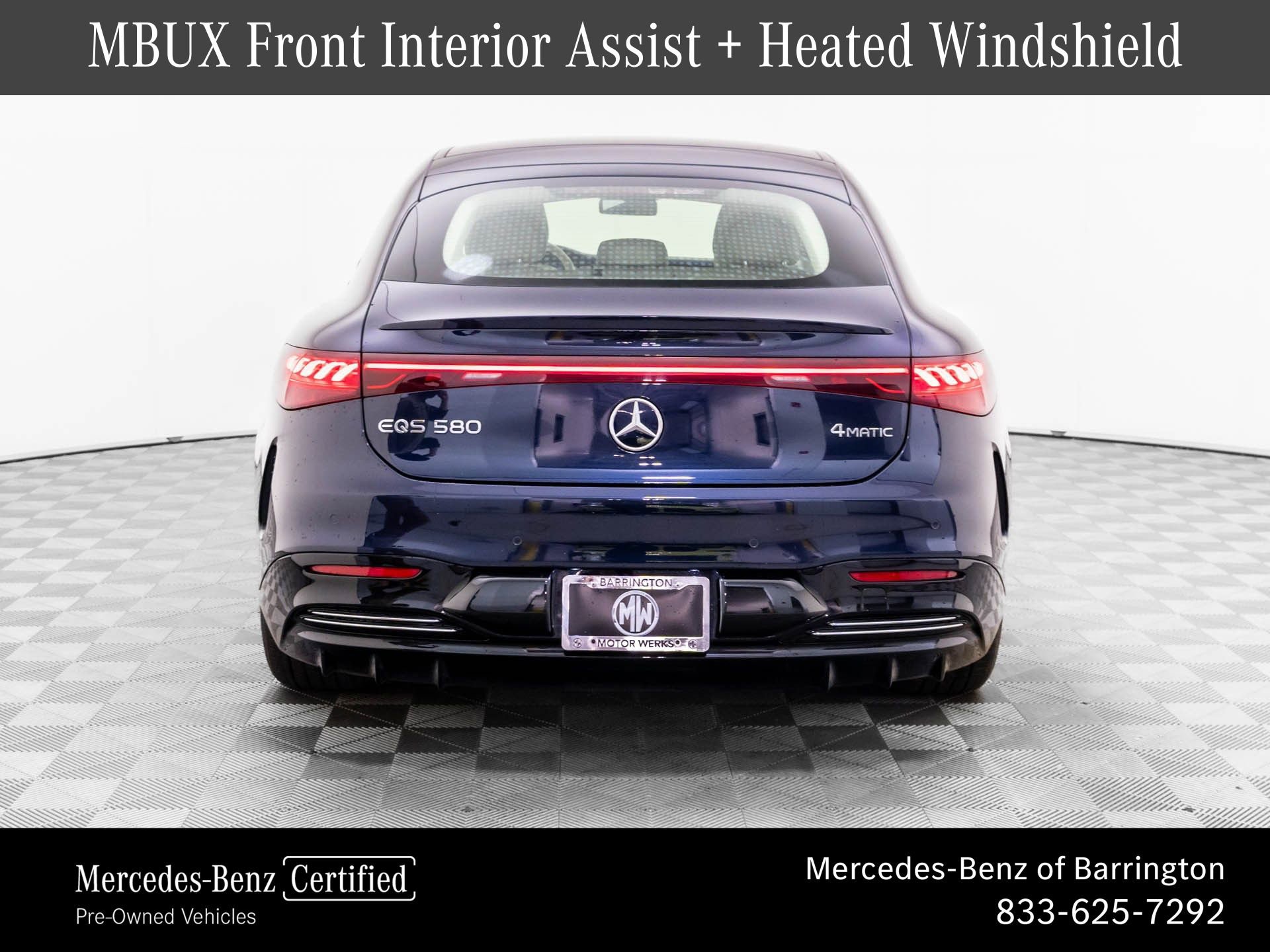 Certified 2023 Mercedes-Benz EQS 580 4MATIC Sedan image 4