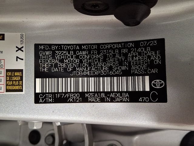 Used 2023 Toyota Corolla LE w/ Carpet Mat Package (TMS) FWD image 26