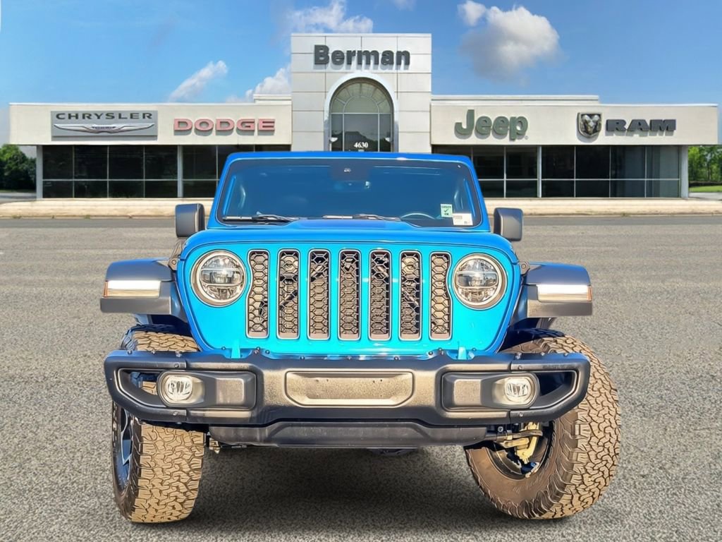 Used 2021 Jeep Wrangler Unlimited Rubicon 4xe w/ Steel Bumper Group image 5