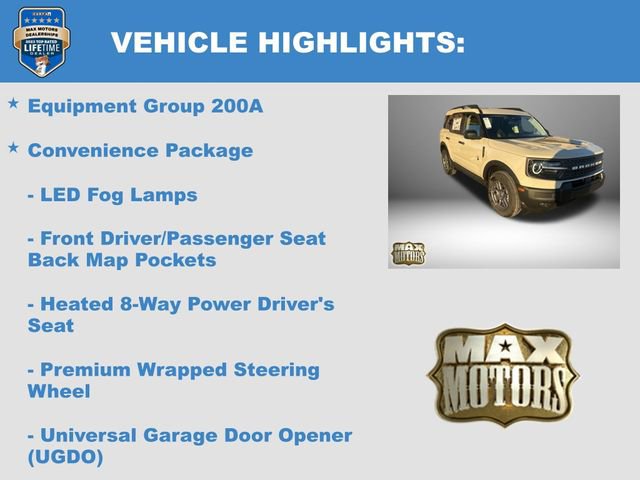 New 2025 Ford Bronco Sport Big Bend w/ Convenience Package image 6