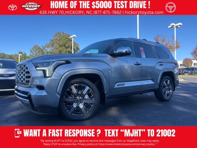 New 2026 Toyota Sequoia Capstone